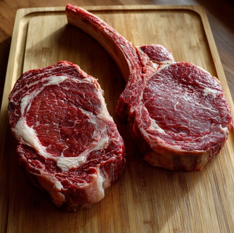 Ribeye vs Tomahawk steak